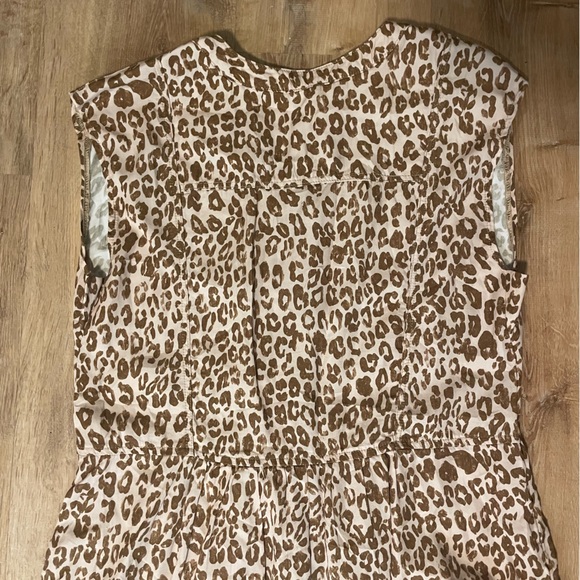 Anthropologie Pilcro Leopard Print Tunic Dress - Picture 8 of 9